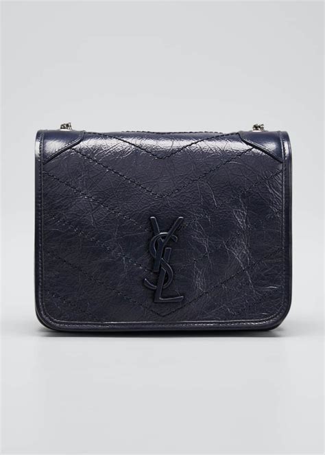 niki ysl monogram vintage calfskin wallet on chain|Saint Laurent Niki YSL Monogram Vintage Calfskin Wallet on Chain.